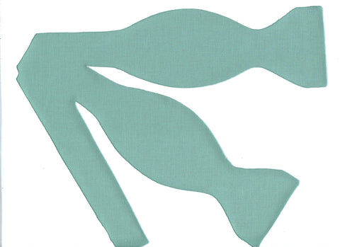 Sage Green Bow tie / Solid Color / Self-tie & Pre-tied Bow tie