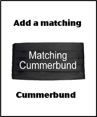 Matching Cummerbund - Custom Cummerbund to match any bow tie in our store - Bow Tie Expressions