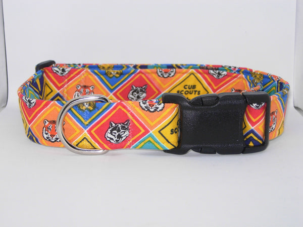 Cub Scout Dog Collar / Troop Mascots / Pack Leader / Matching Dog Bow tie