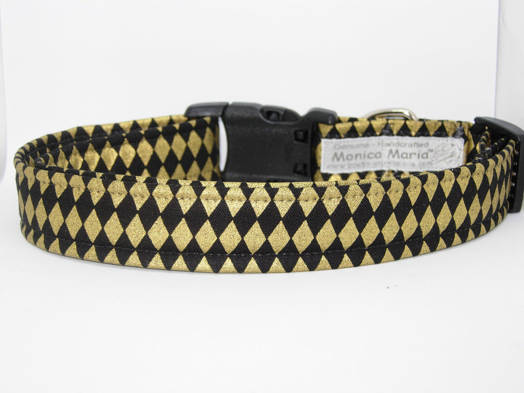 Black and Gold Bow Tie Belt