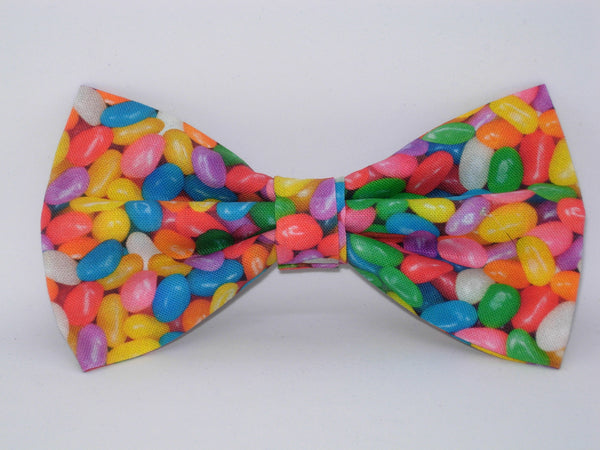 Jelly Bean Bow tie / Colorful Easter Candy / Pre-tied Bow tie