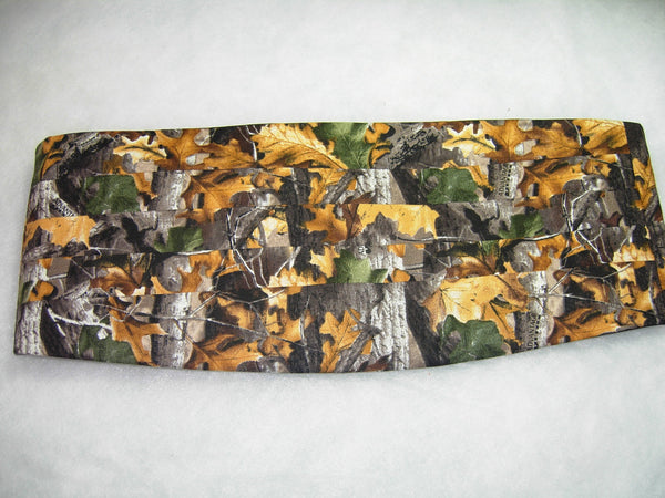 RealTree Camo Bow Tie & Cummerbund Set / Real Tree Advantage Timber Camouflage / Self-tie or Pre-tied Bow tie - Bow Tie Expressions