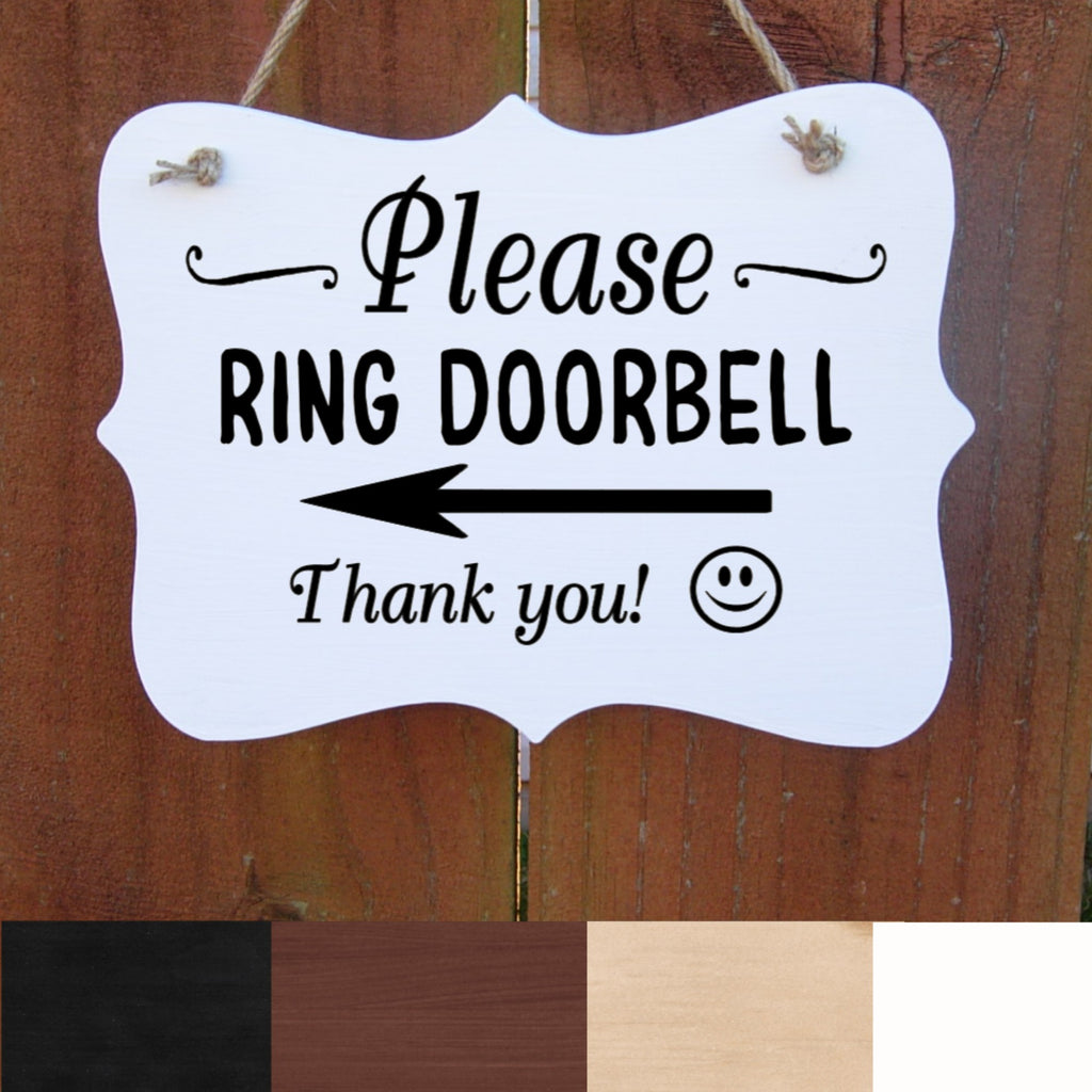 Please Ring Bell Engraved Signs - Office Sign Company