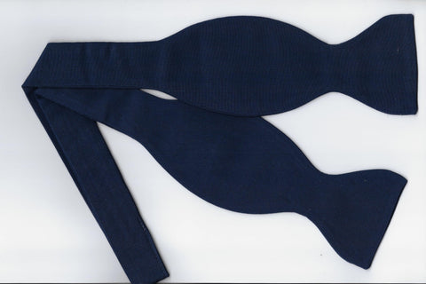 Solid Color Self-Tie Bow Ties. 75+ Colors! Plain, No Print